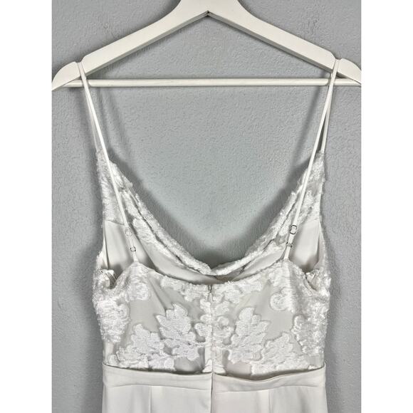 NWT BLACK HALO EVE Salem Jumpsuit Artic Vines/ Pearl - Picture 9 of 16